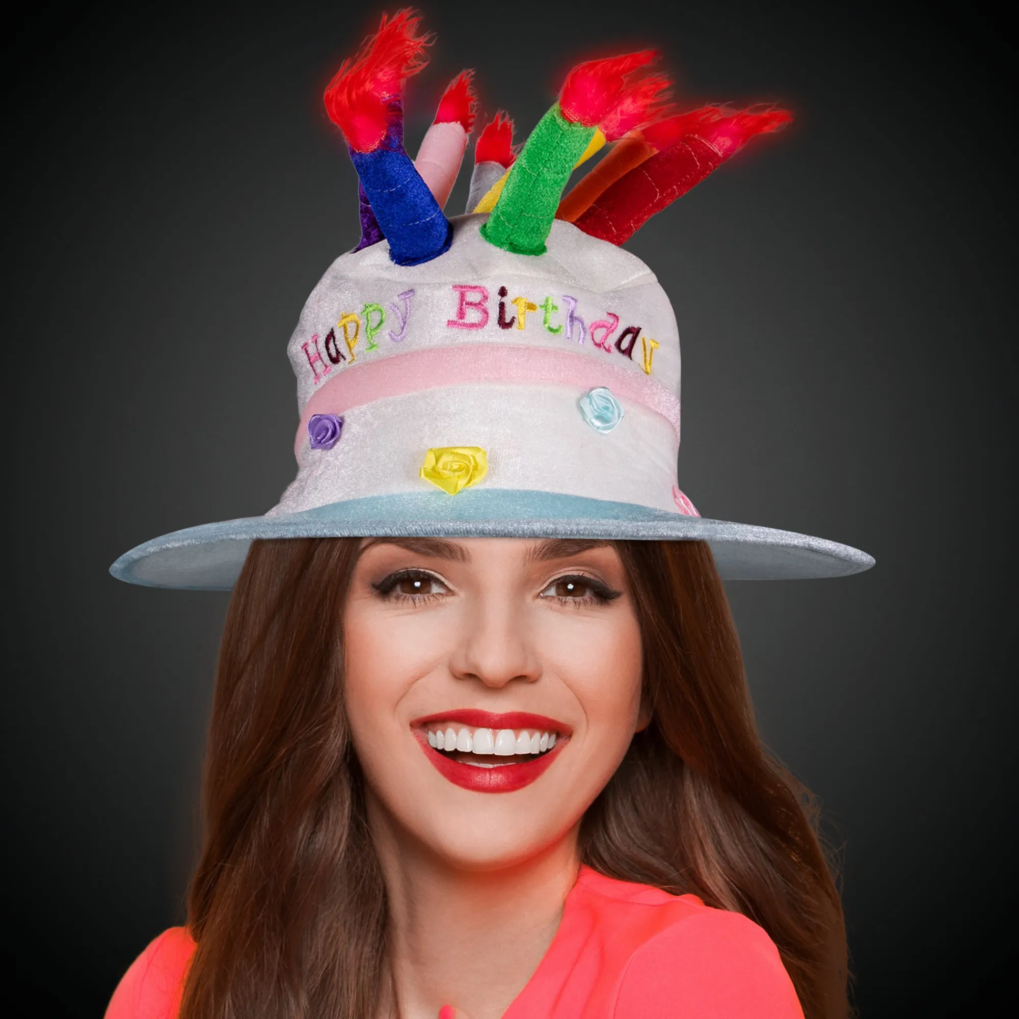 Discount Windy City Novelties LED Birthday Cake Hat