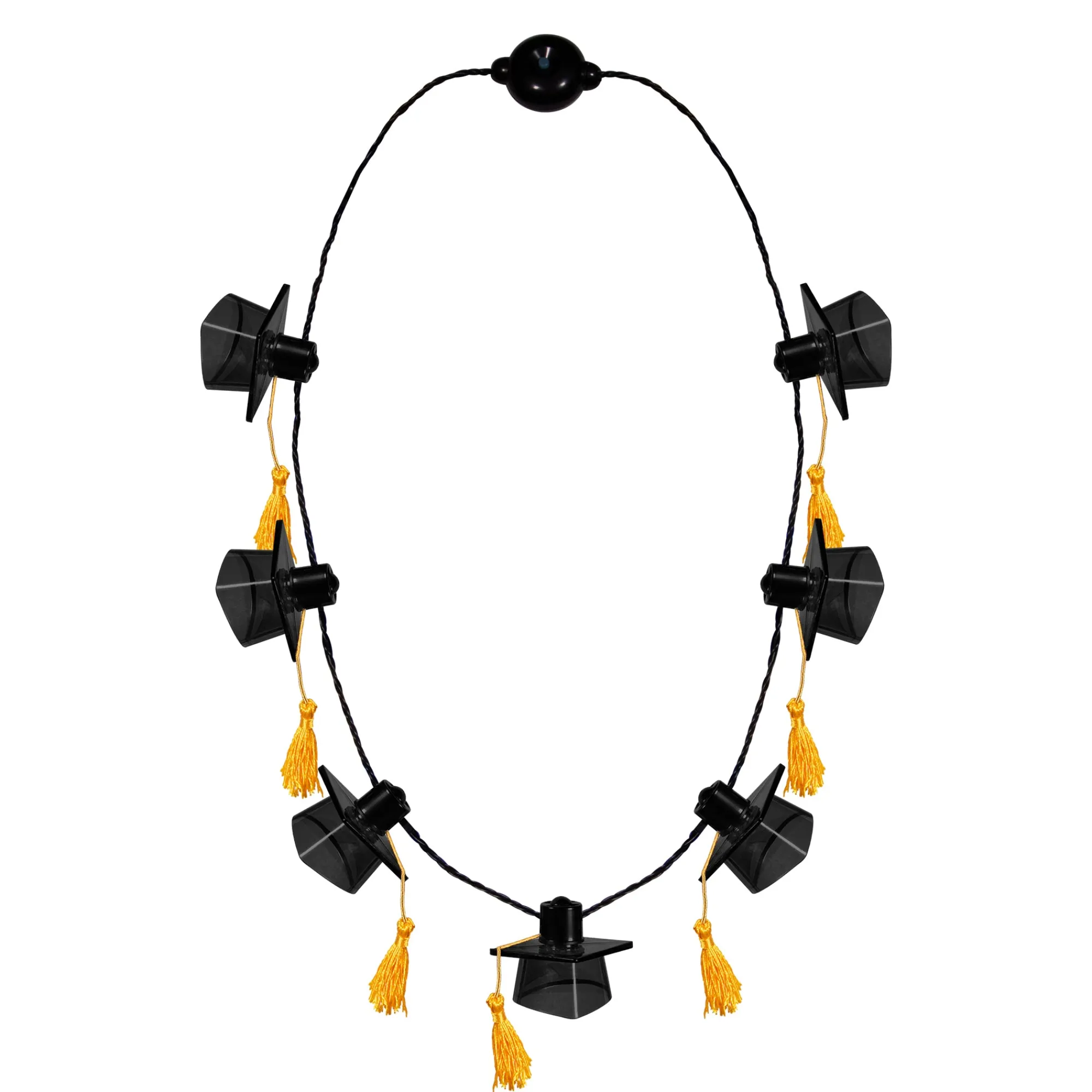 Discount Windy City Novelties LED Black Graduation Caps Necklace