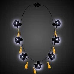 Discount Windy City Novelties LED Black Graduation Caps Necklace