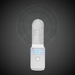 Sale Windy City Novelties LED Black & White Rechargeable Fan