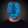 Hot Windy City Novelties LED Blue EL Wire Mask