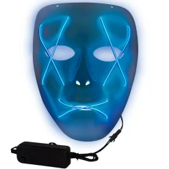 Hot Windy City Novelties LED Blue EL Wire Mask