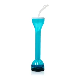 Discount Windy City Novelties LED Flashing 17 oz. Yard Glass Blue