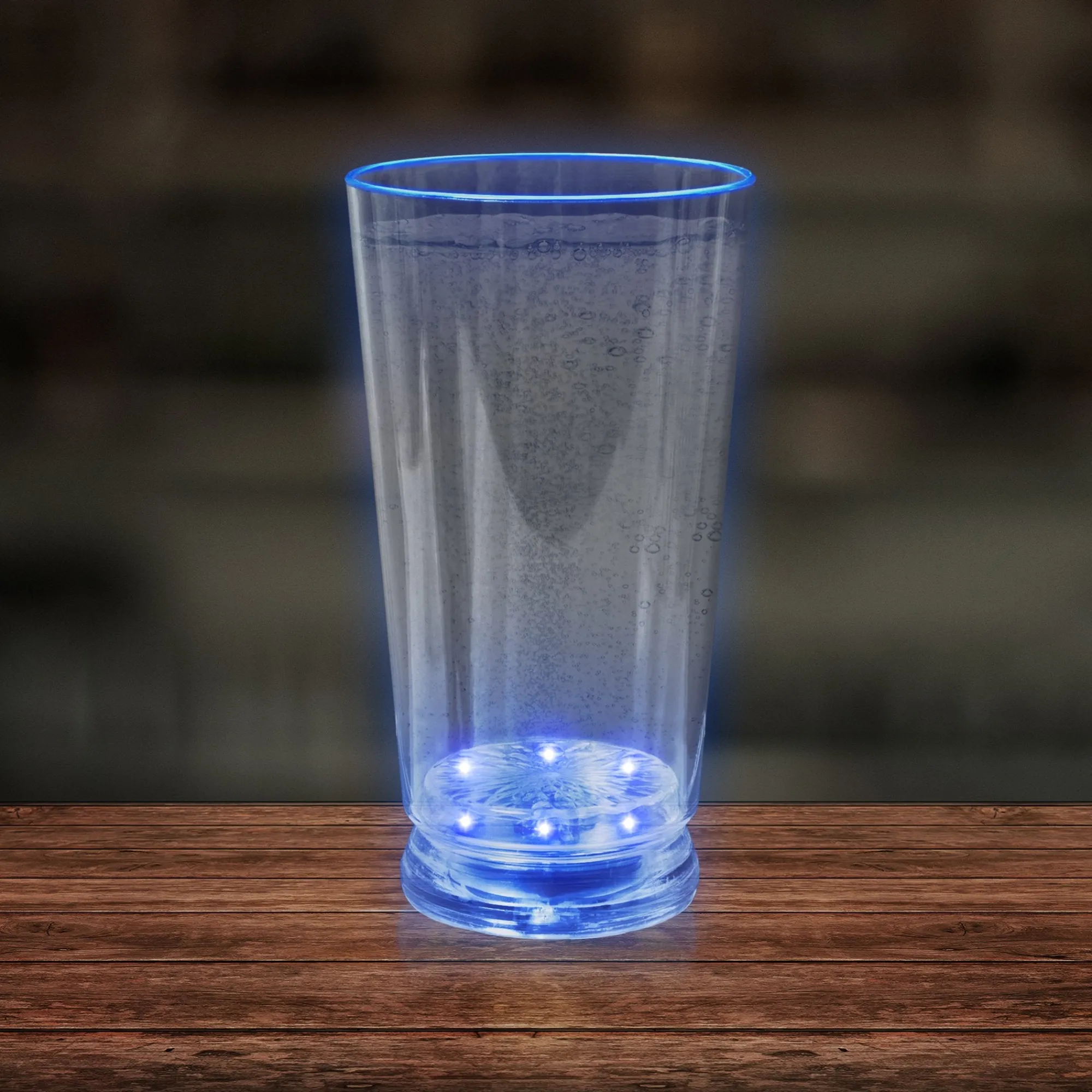 Hot Windy City Novelties LED 16 oz. Pint Glass Blue