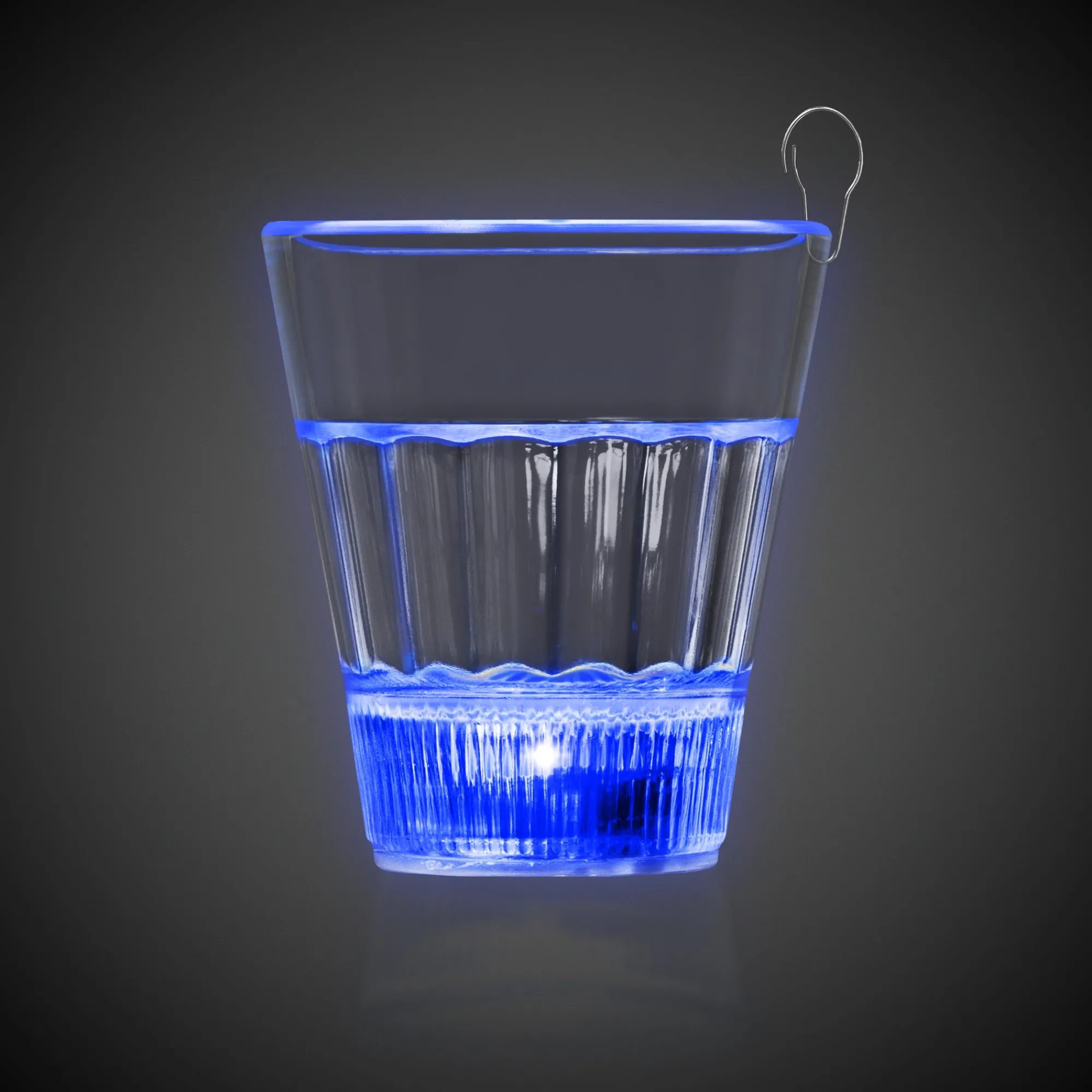 Clearance Windy City Novelties LED 2 oz. Shot Glass with Clip Blue