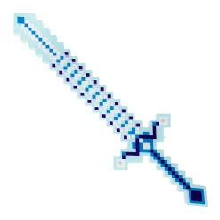 Hot Windy City Novelties LED Blue Pixel Sword