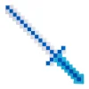 Clearance Windy City Novelties LED Blue Pixel 18" Sword