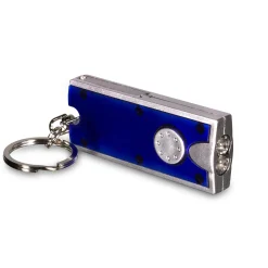 Outlet Windy City Novelties LED & Silver Keychain Blue