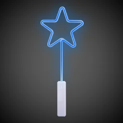 Hot Windy City Novelties LED Blue Star Wand