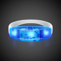 New Windy City Novelties LED Stretchy Bangle Bracelet Blue
