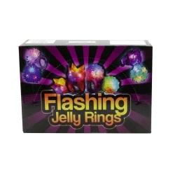 Windy City Novelties LED Bumpy Jelly Rings