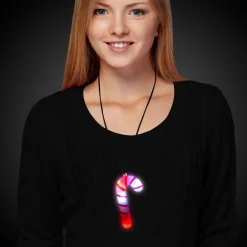 Best Windy City Novelties LED Candy Cane Necklace