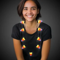 Clearance Windy City Novelties LED Candy Corn Necklace