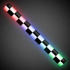 Hot Windy City Novelties LED Checkered Flag Foam Lumiton