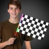 Clearance Windy City Novelties LED Checkered 12" x 18" Flag