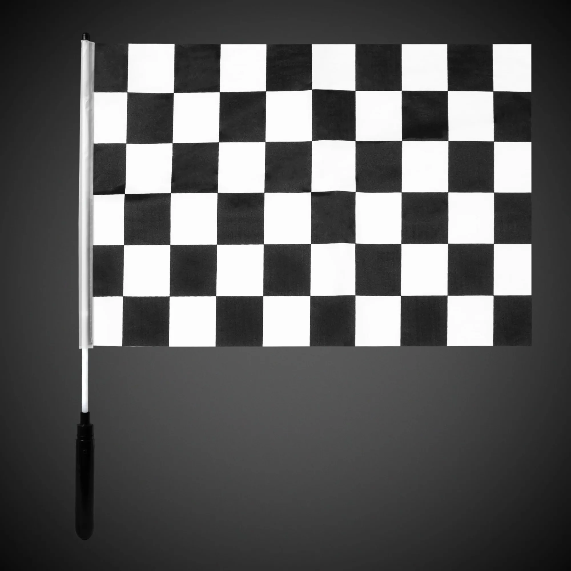 Clearance Windy City Novelties LED Checkered 12" x 18" Flag