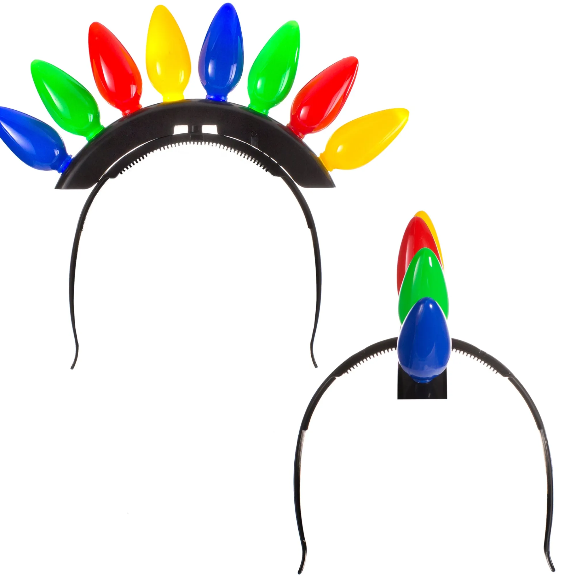 Discount Windy City Novelties LED Christmas Bulb Headband