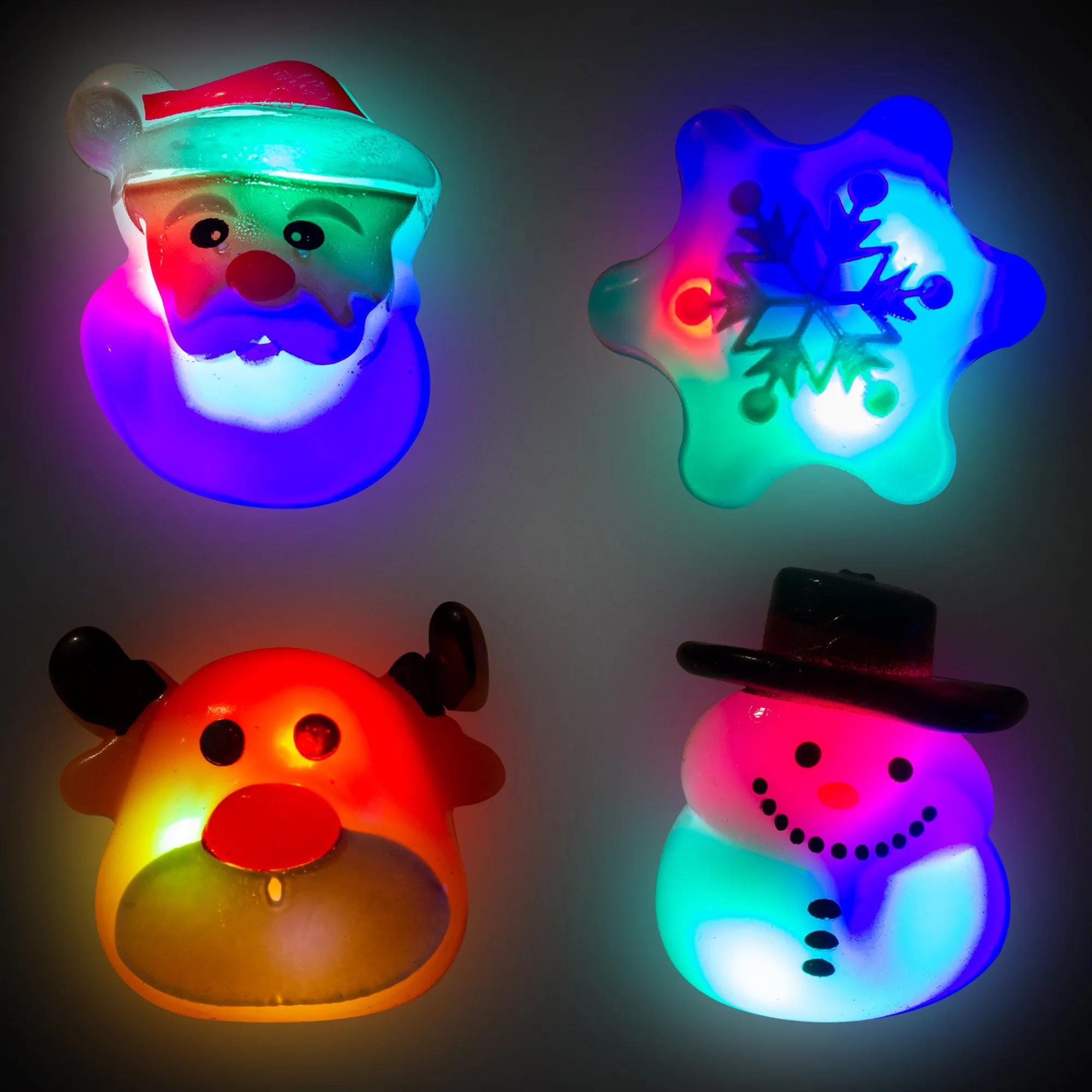 Discount Windy City Novelties LED Christmas Rings Assortment