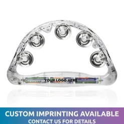 Sale Windy City Novelties LED Clear Tambourine