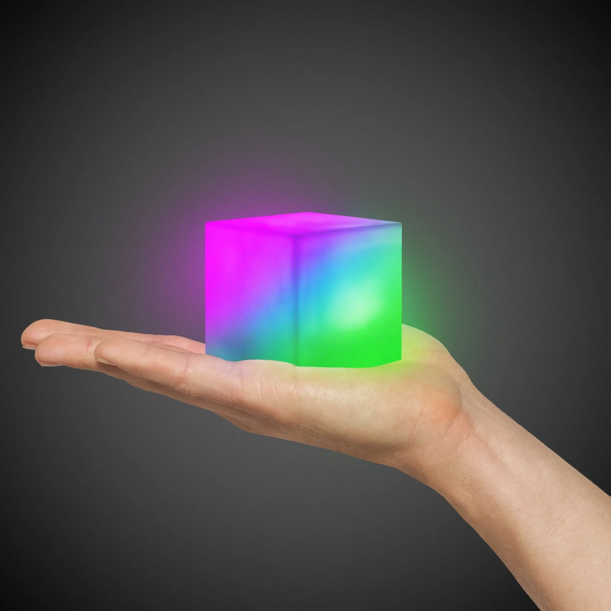 Hot Windy City Novelties LED Color-Morphing Cube