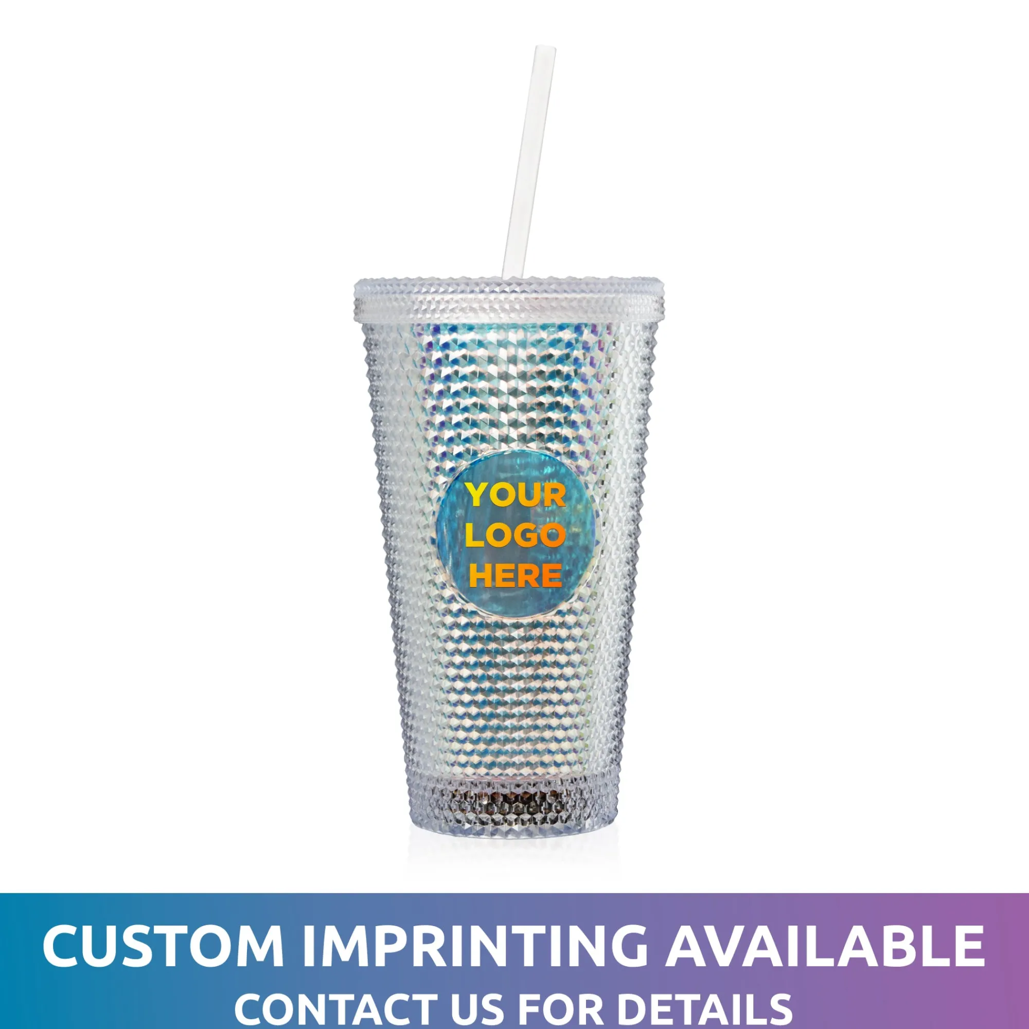 Online Windy City Novelties LED Diamond Double Wall 16 oz. Tumbler