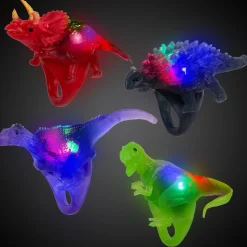 Outlet Windy City Novelties LED Dinosaur Rings