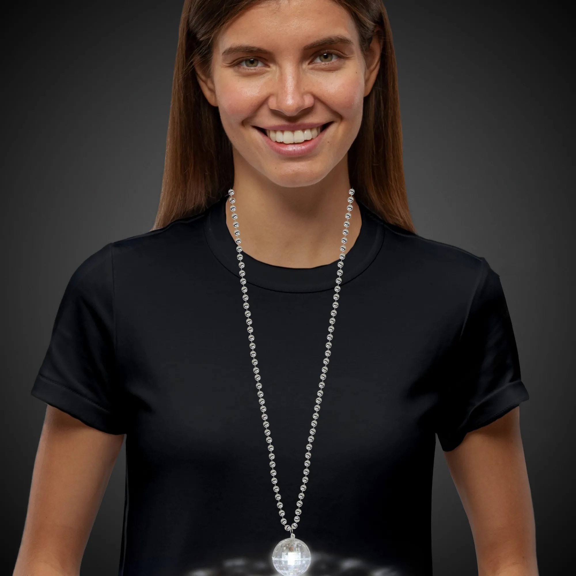 Discount Windy City Novelties LED Disco Ball Pendant Necklace