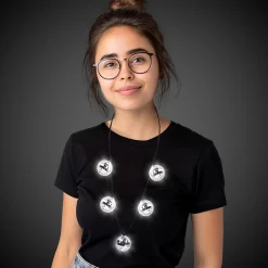 Best Windy City Novelties LED Disco Balls Necklace