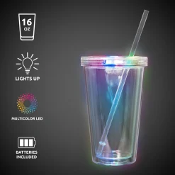 Clearance Windy City Novelties LED Double Wall 16 oz. Cup