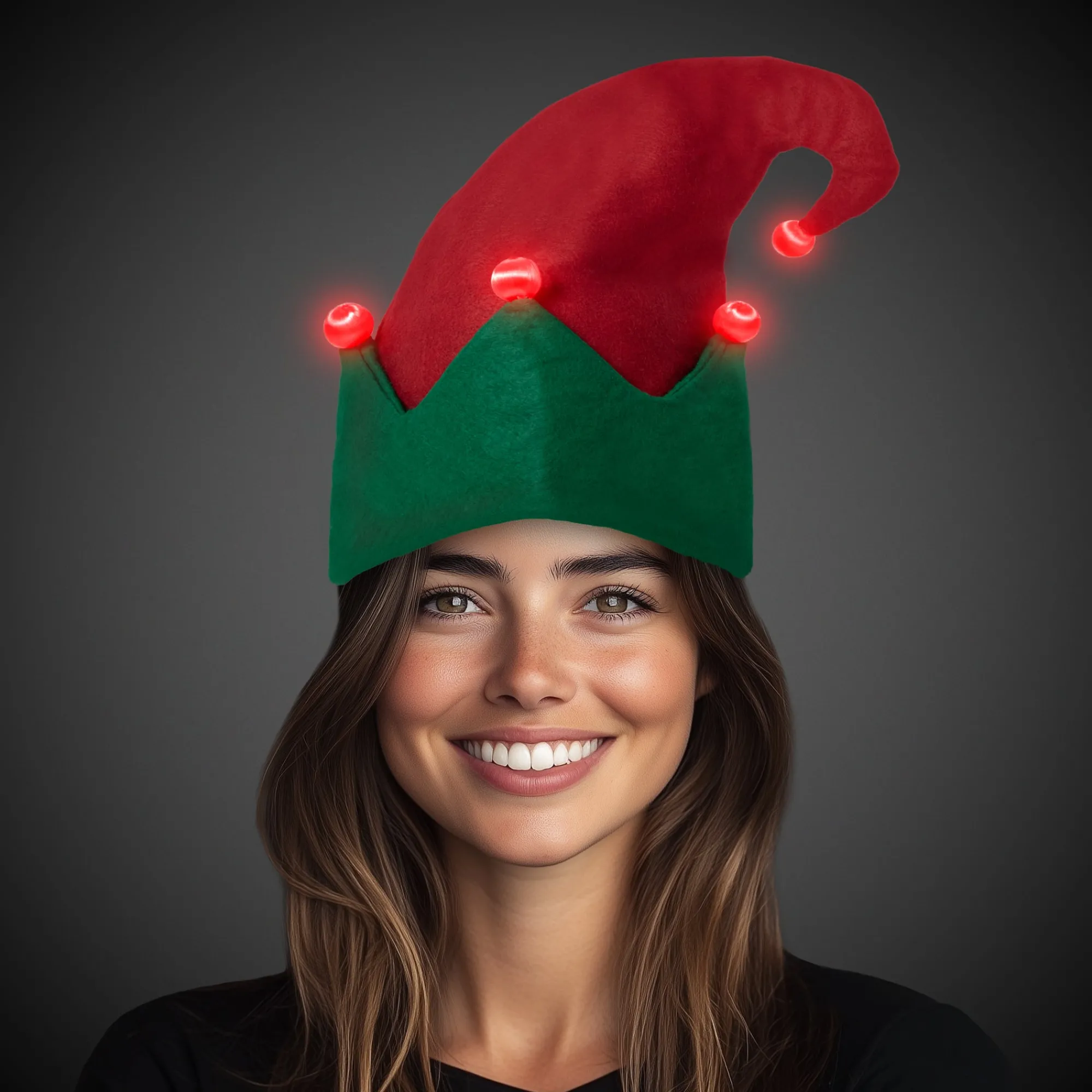Sale Windy City Novelties LED Elf Hat