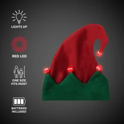 Sale Windy City Novelties LED Elf Hat