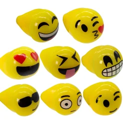 New Windy City Novelties LED Emojicon Jelly Rings
