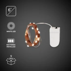 Online Windy City Novelties LED Flag Pin String Light