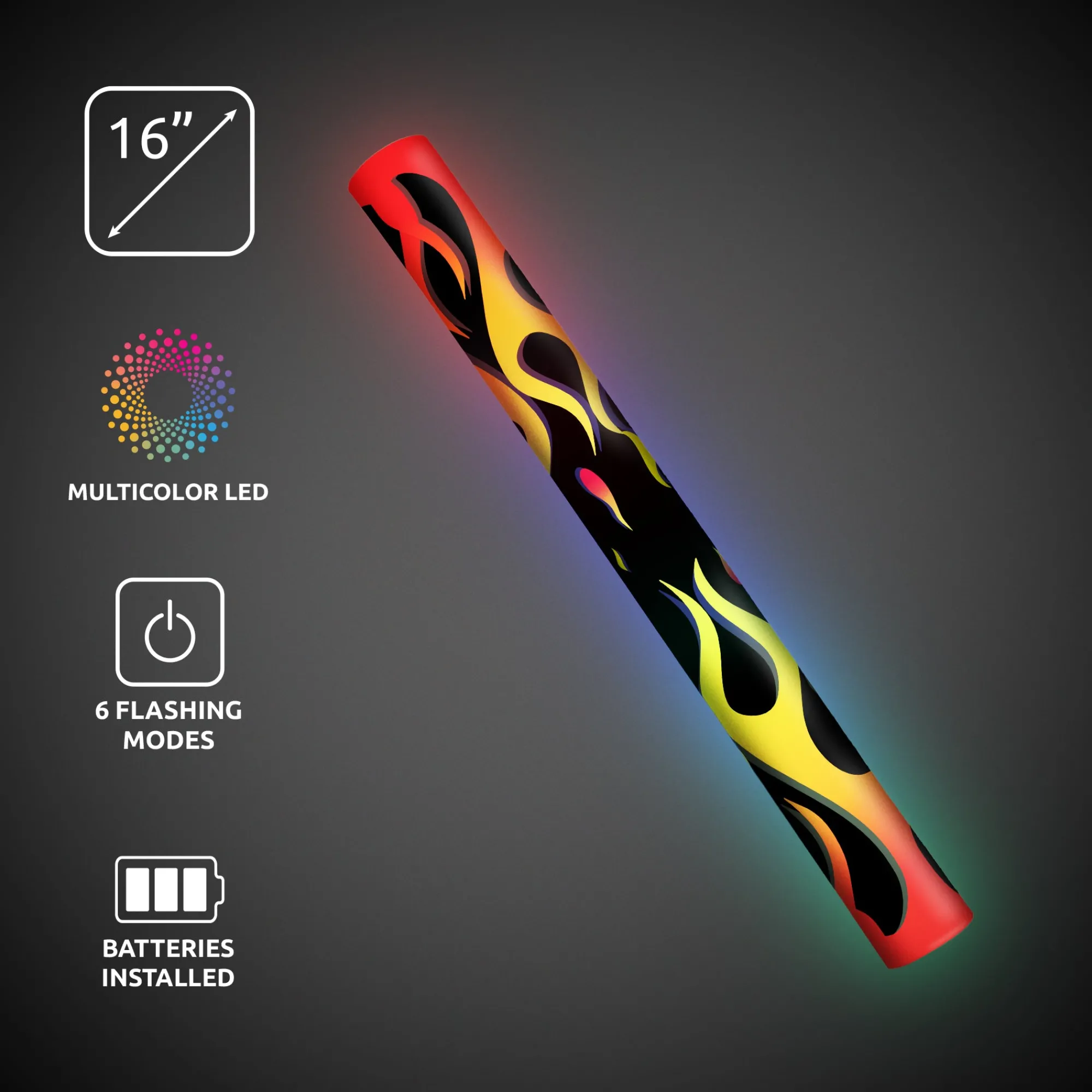 Sale Windy City Novelties LED Flames Foam Lumiton