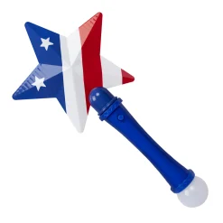 Clearance Windy City Novelties LED Flashing Star Prism Wand