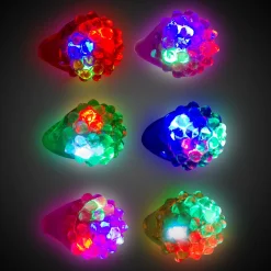 Discount Windy City Novelties LED Flower Jelly Rings