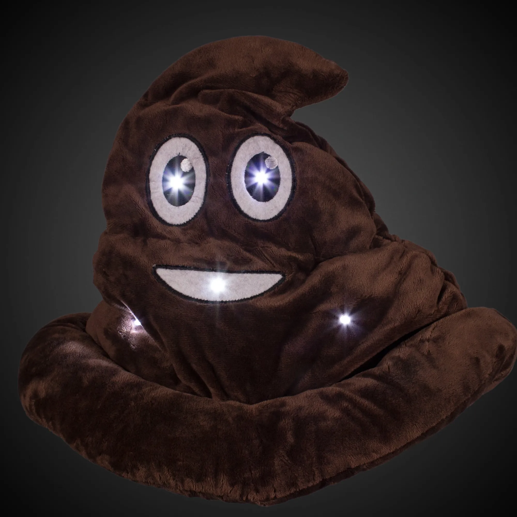 Sale Windy City Novelties LED Funny Poop Head Emoji Hat