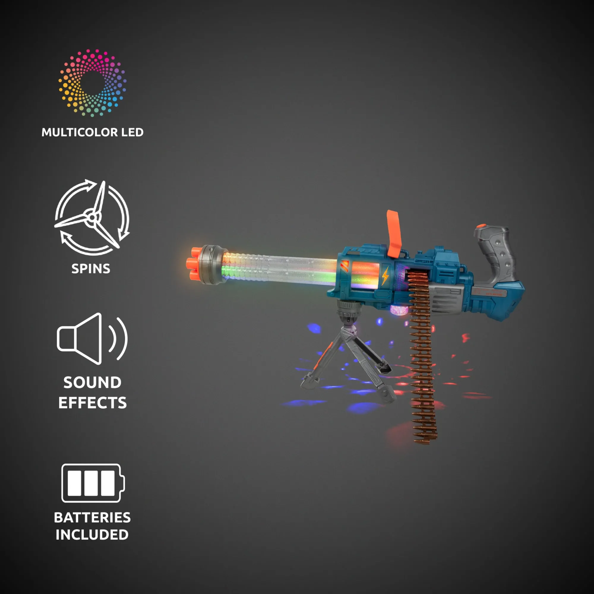 Windy City Novelties LED Gatling Gun