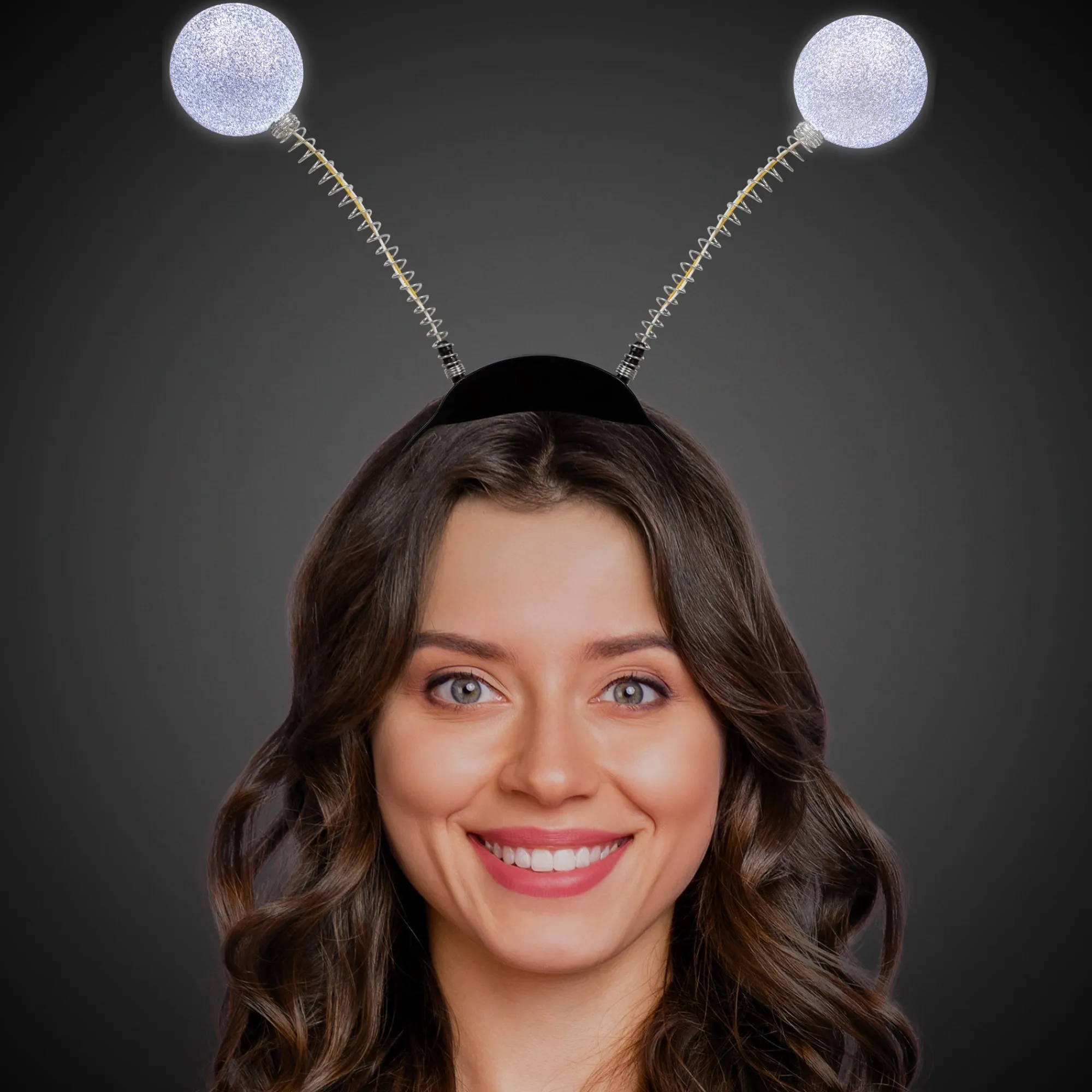 Outlet Windy City Novelties LED Glitter Bobble Headbopper