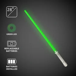 Sale Windy City Novelties LED Light Saber Green