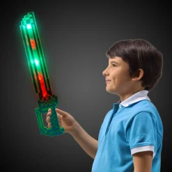 Outlet Windy City Novelties LED Green Mosaic Pixel Sword