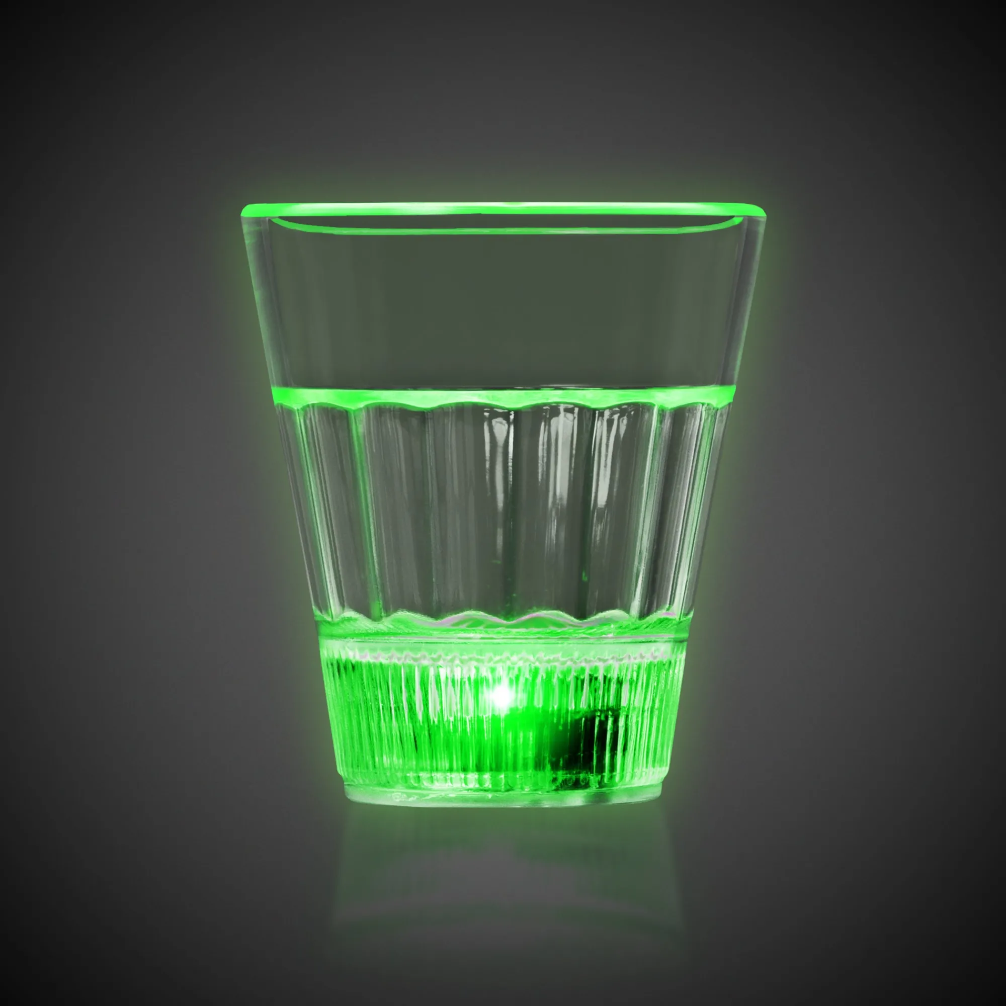 Hot Windy City Novelties LED 2 oz. Shot Glass Green