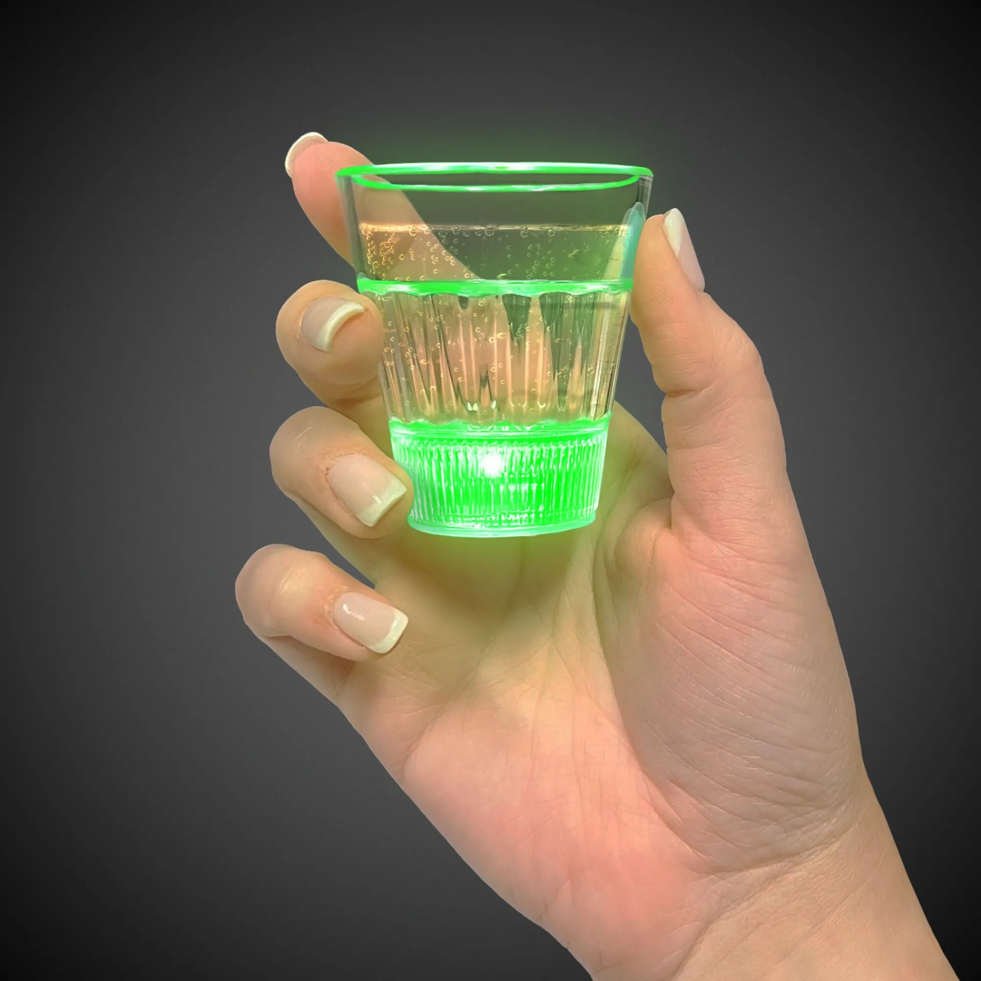 Hot Windy City Novelties LED 2 oz. Shot Glass Green
