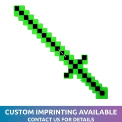 Outlet Windy City Novelties LED Green Pixel Sword