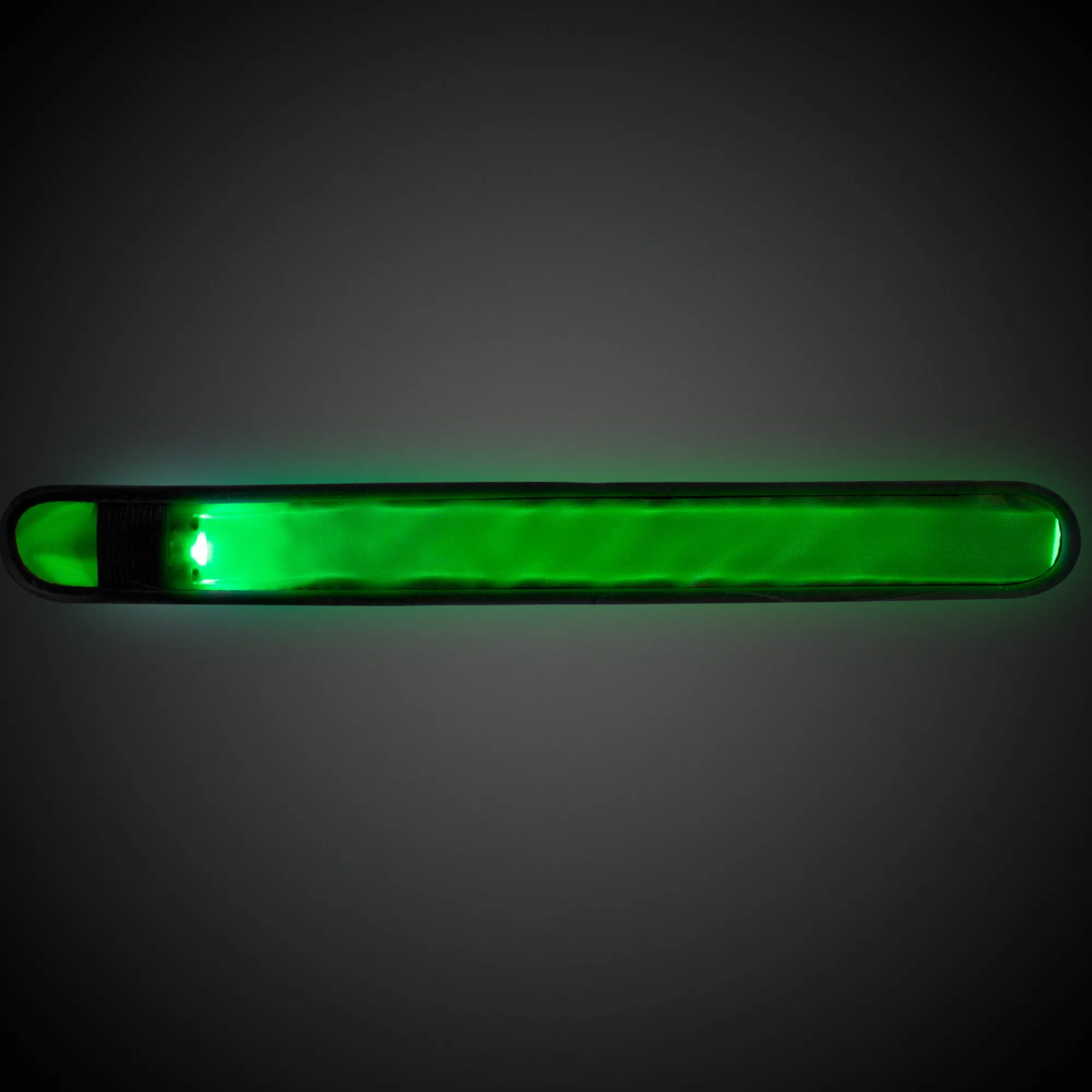 Hot Windy City Novelties LED Slap Bracelet Green