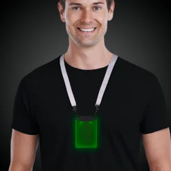 Discount Windy City Novelties LED Green Sound-Activated Badge