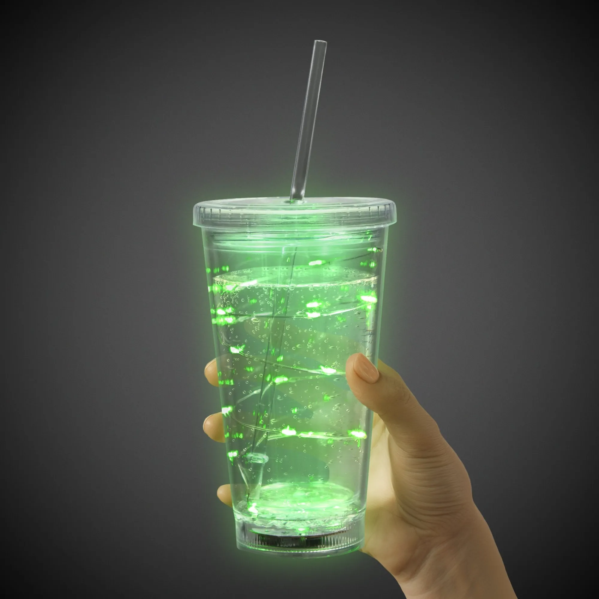 Discount Windy City Novelties LED Green String Light Cup Select A Color