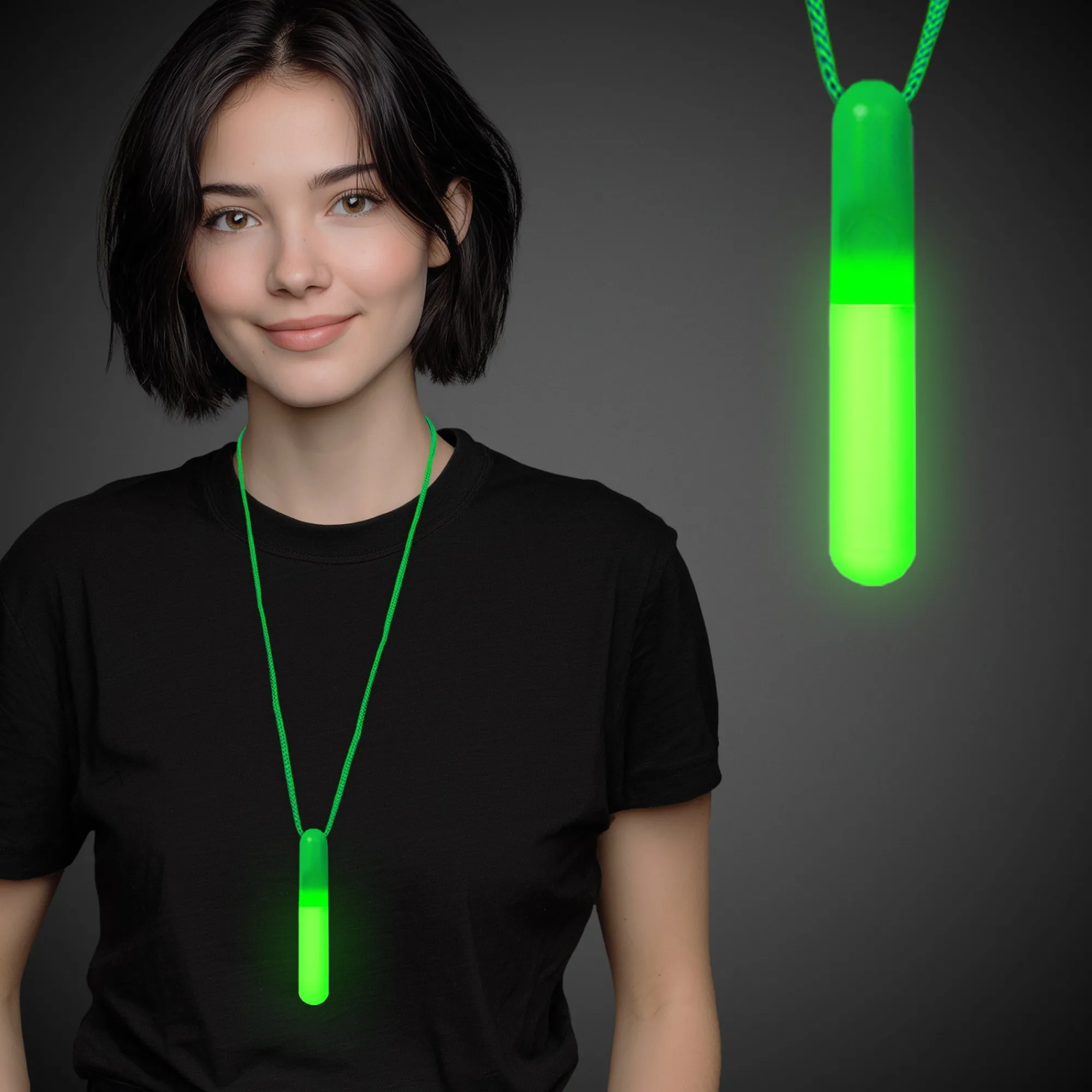Windy City Novelties LED Waterproof Light Stick Green