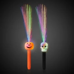 Windy City Novelties LED Halloween Fiber Optic Wands Retail Counter Display