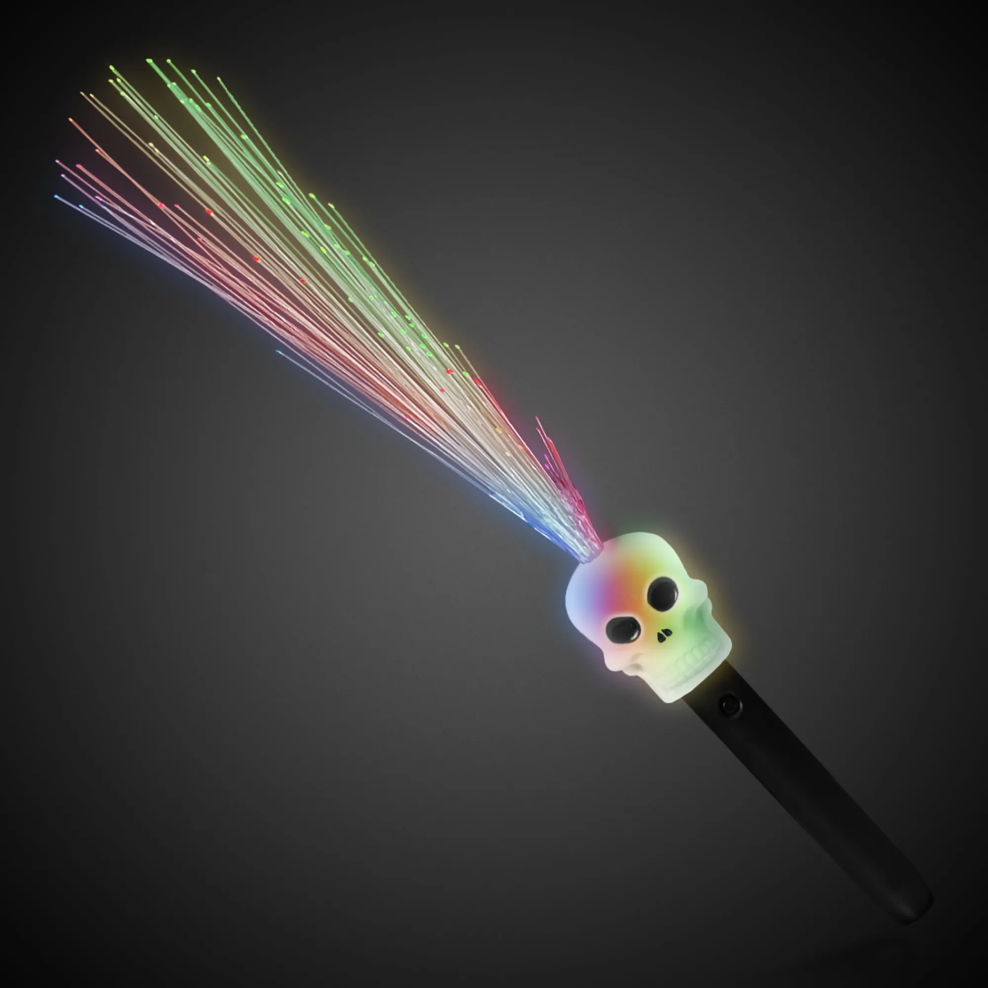 Windy City Novelties LED Halloween Fiber Optic Wands Retail Counter Display